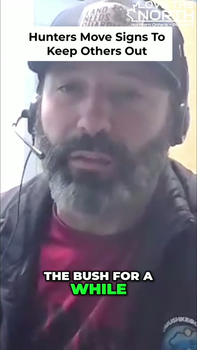 Hunters be aware of where you hunt!