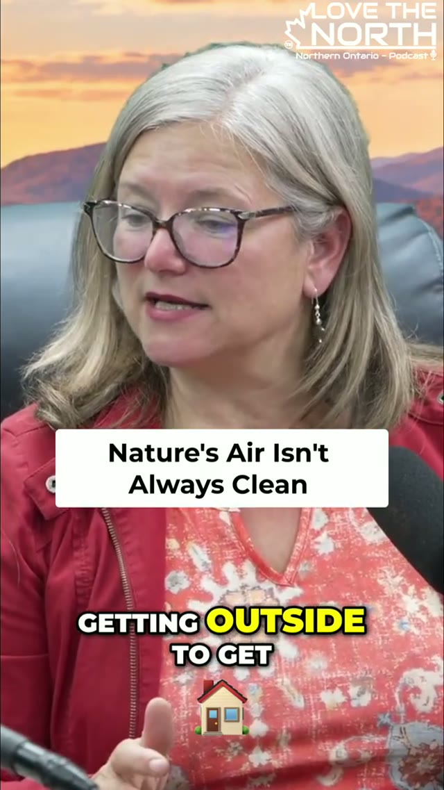 Why outdoor air is the secret weapon! Northern Ontario is where it's at!