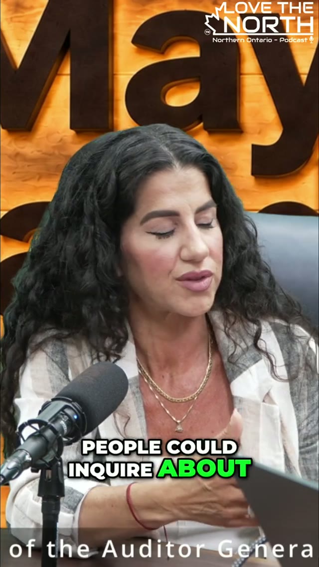 Mayoral Candidate Miranda Rocca-Circelli - Auditor General role for City spending on tax dollars.